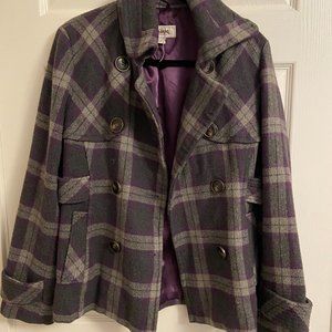 Purple Pea coat
